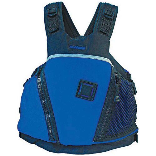 Stohlquist Wedge-E Personal Floatation Device, Royal Blue, Small