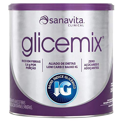 Kit 3 Glicemix IG Controlador Glicêmico Sanavita 250g
