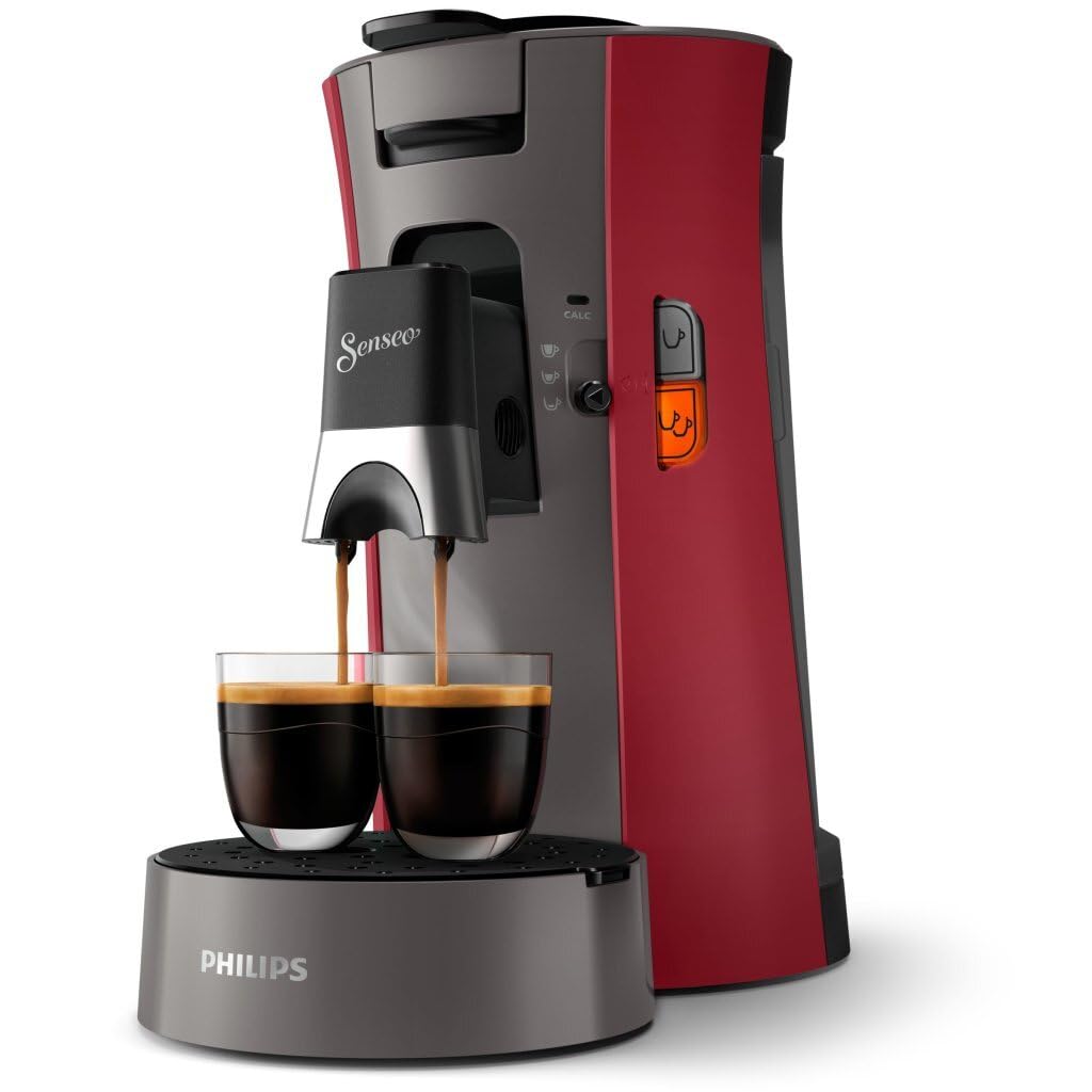 Philips SENSEO Select CSA230/90 Machine à café à dosettes Rouge