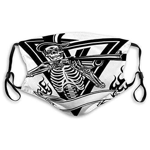 Preisvergleich Produktbild Anti-Staub-Gesichtsschutz Mundschutz Angry Gorilla Logo Symbol On Dark