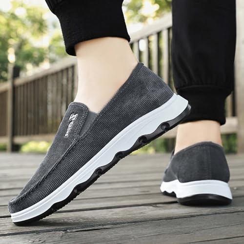 Men's Casual Slip on Walking Loafer Shoes -Mesh Tennis Work Sneakers Sports Gym Running Shoe Footwear2