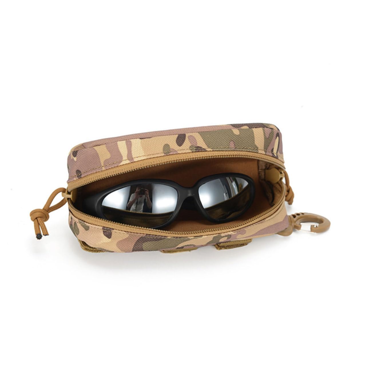 Funda protectora para gafas bolsa de gafas bolsa de anteojos portátil estuche para gafas estuche de gafas estuche gafas estuche de anteojos envases de anteojos nailon