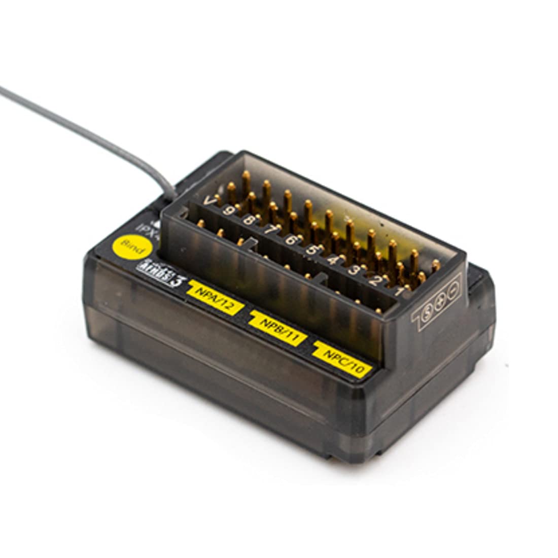 FlySky FGr12B 2.4G 12CH AFHDS3 Récepteur RC PWM PPM Ibus en B.Bus Sortie pour émetteurs PL18 NB4 FRM301 FRM302