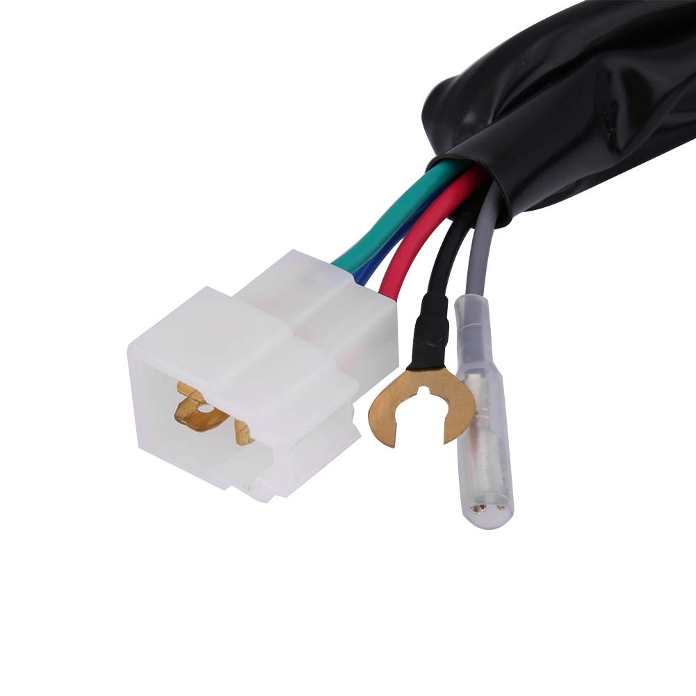 Qiilu Dispositif de minuterie Turbo, moteur universel Auto LED Dispositif de minuterie Turbo Ralentisseur de temps de stationnement LED numérique 41001-AK009 (lumière rouge)