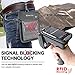 OMYSTYLE Neck Wallet, RFID Passport Holder for Travel, Adjustable Neck Strap, Waterproof Neck Pouch for Men & Women to Keep Cash, Credit Cards and Documents Safe, Grey (8x6)