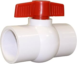 Valterra 700-20F PVC Ball Valve, White, 2" FPT