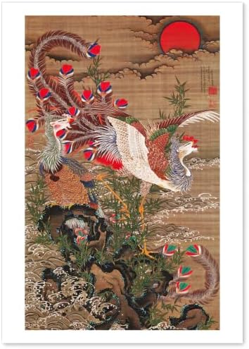 葛飾北斎八方睨み鳳凰図超大型ポスター