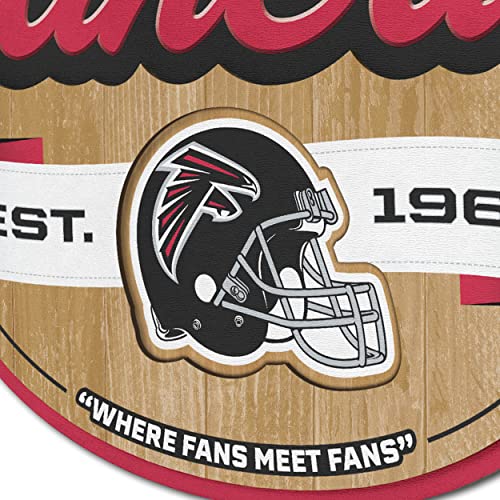 Image of YouTheFan NFL Atlanta Falcons FanCave Wall Art