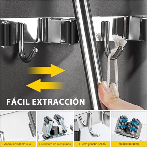 La Mejor Lista de Escobas y trapeadores comprados en linea. 18 Imagen adicional