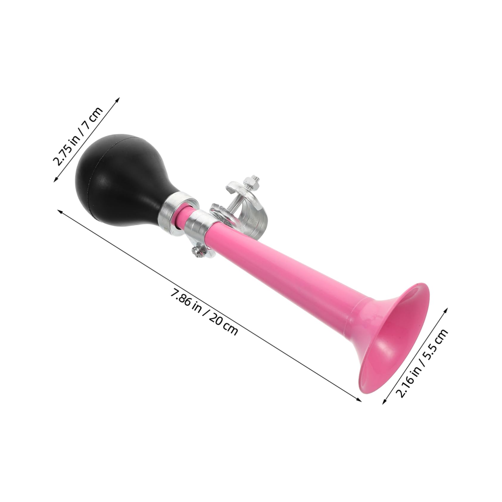 Yardwe Scooter Horn Bicycle Horn Boys and Girls Metal Plated for Safety Cycling