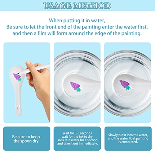 12 penne magiche per pittura ad acqua - Penna