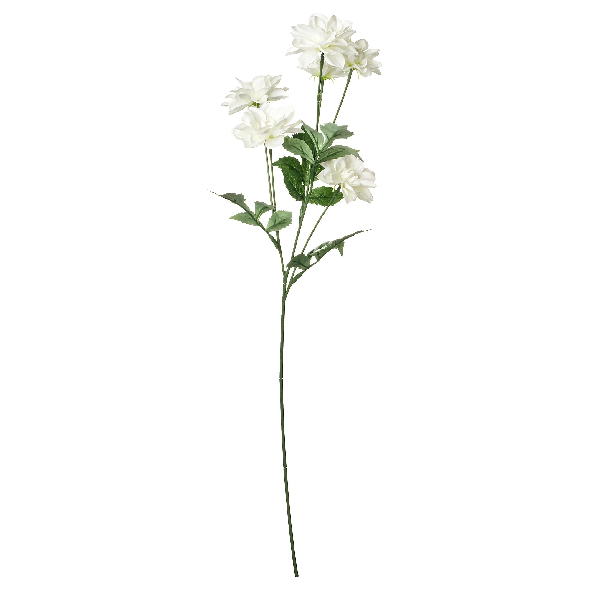 Dahlia artificiel blanc SMYCKA fleur artificielle grand format 66cm
