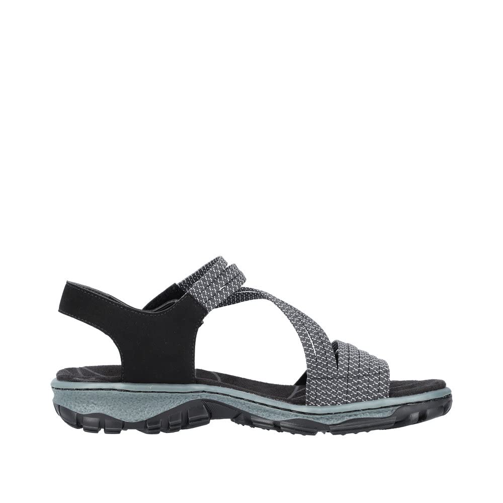 Rieker Mujer Sandalias 68871, señora Sandalias