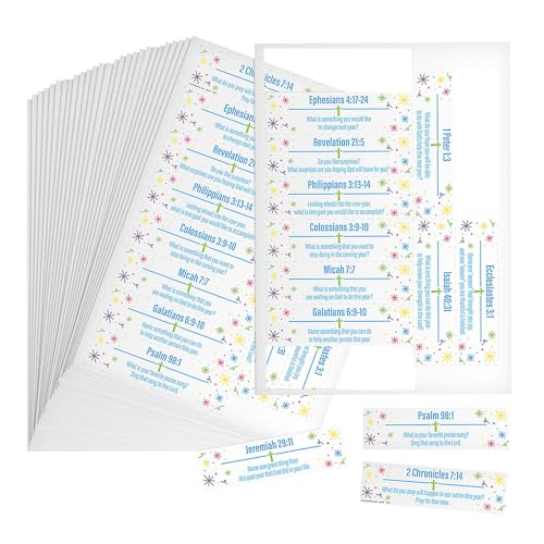 Fun Express Mini New Year’s Eve Bible Verse Slips