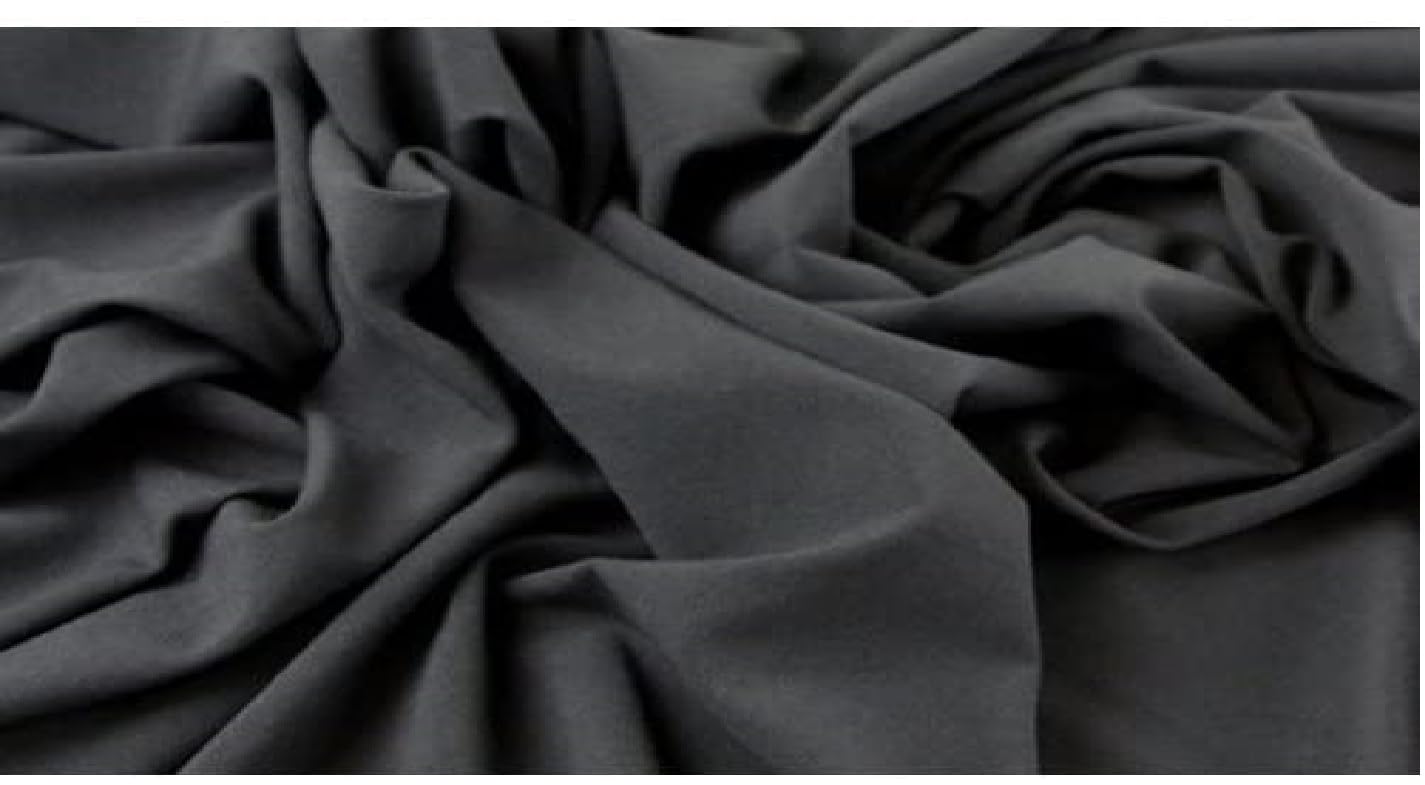 Fabrics Plain Polyester 40" Width, Polyester Fabric, Can Be Used for Dresses, Crafting,Wedding Decorations, Crafts, Sewing, Draping,Non-Fading & Non-Shrinking, Washable Cloth (1 Meter, Black)-image-10