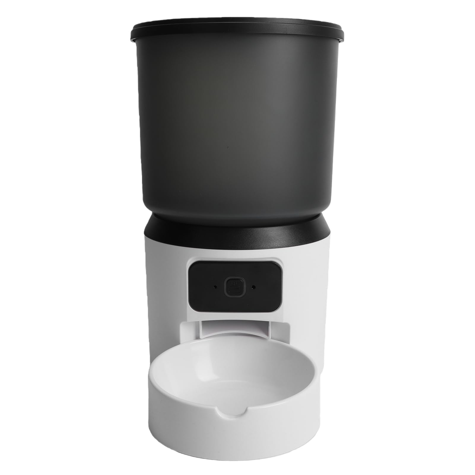 Automatic Pet Feeder, 4L Large Capacity Smart APP Control with Dual Power Supply for Dogs Cats, with LED Light and Manual Feed Key