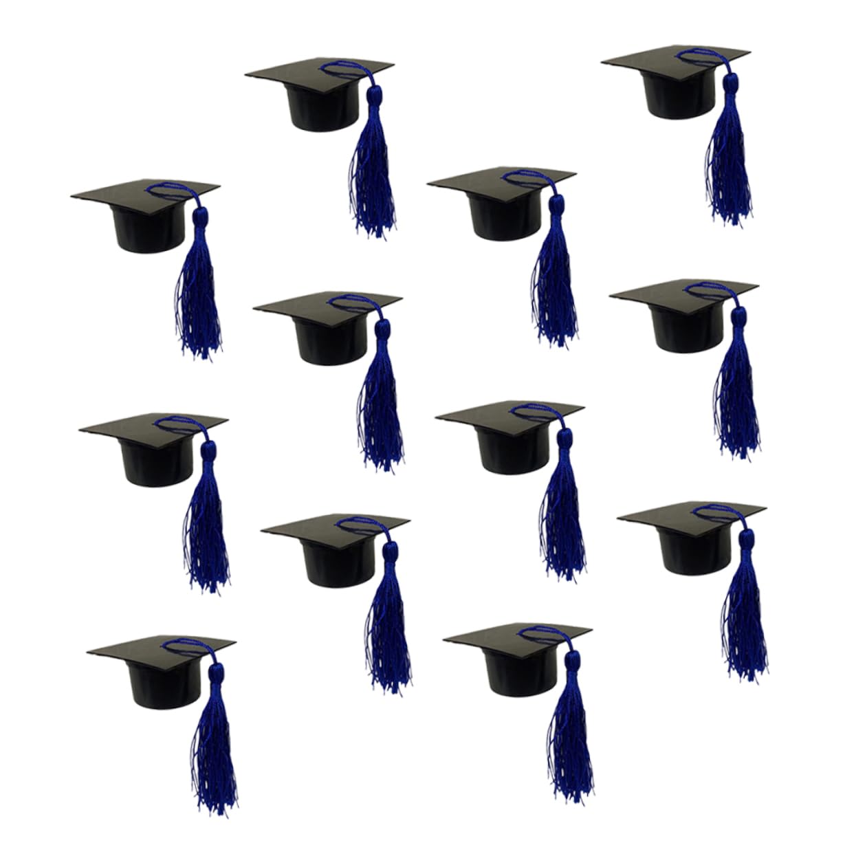 Ciieeo 24stücke Graduation Süßigkeitenboxen Form Von Doktorhüten Festliche Geschenkboxen Für Abschlussfeiern Für Party Snacks Und Dekorationen