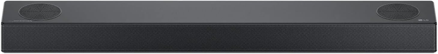 LG S75Q Soundbar TV 380W, 3.1.2 Canali con Subwoofer Wireless, 2 canali up-firing, Audio Meridian, Dolby Atmos, DTS:X, AI Sound Pro, Audio ad Alta Risoluzione, Bluetooth, Ingresso Ottico, HDMI in/out