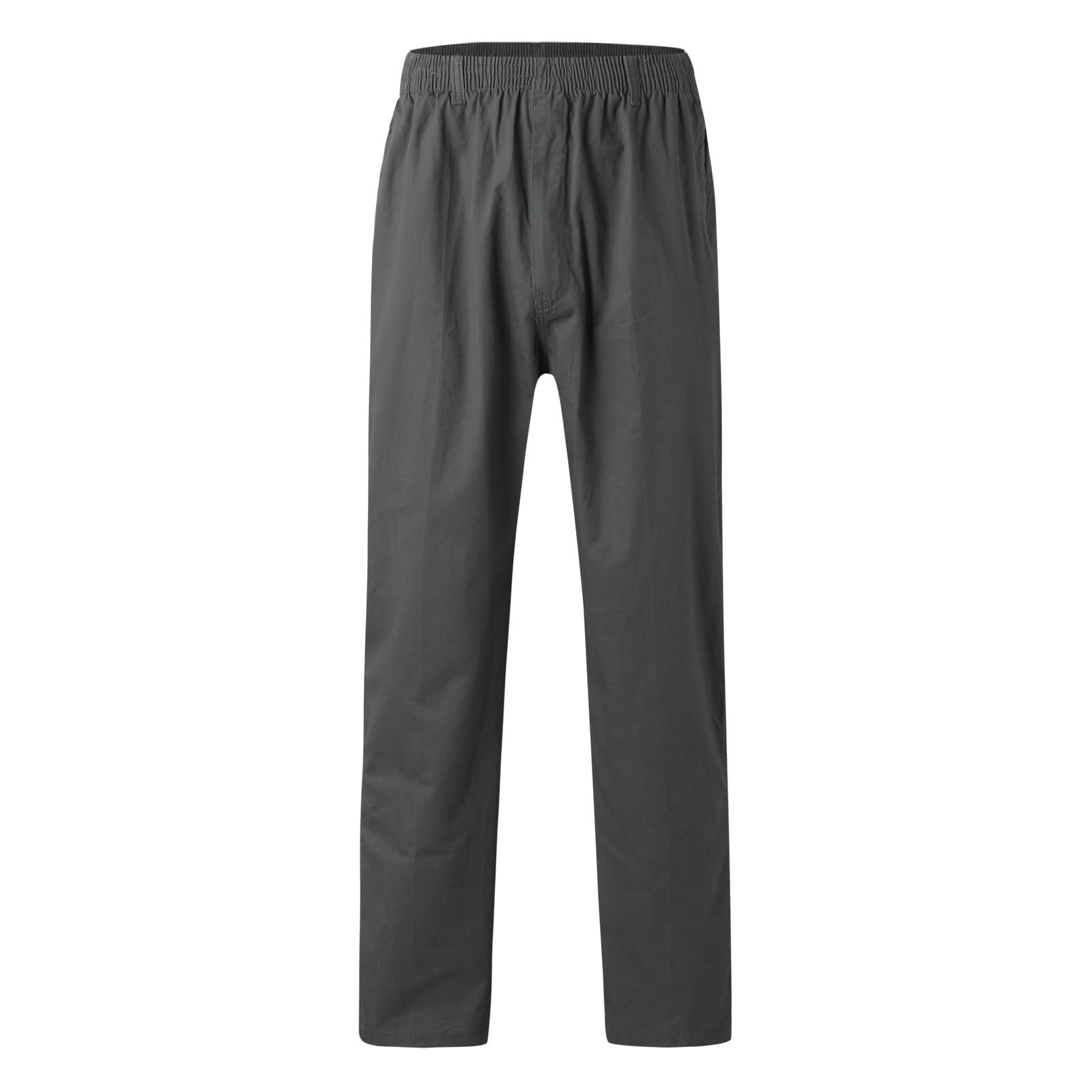 Gym Jogginghose Herren - Elastische Taille Baggy Kordelzug Sporthose Uncuffed Stylisch Sweatpants Breite Joggen Freizeithose Sweathose Streetwear Laufhose