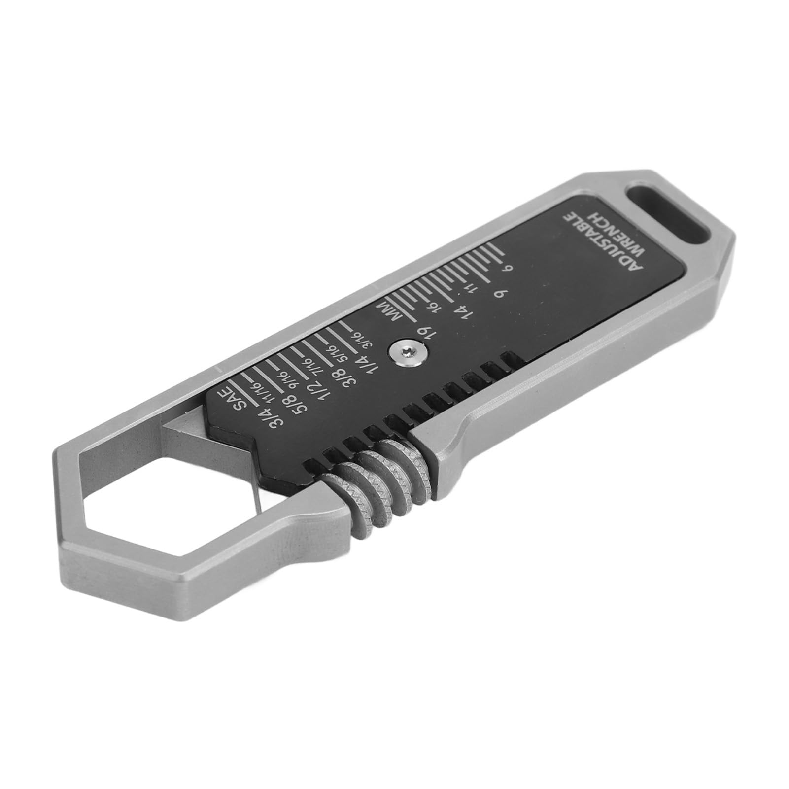 Generic S EDC Wrench Tools Clip Morsetto Pieghevole Smontaggio Chiave Clip Chiusura Pieghevole Portatile Chiave Regolabile