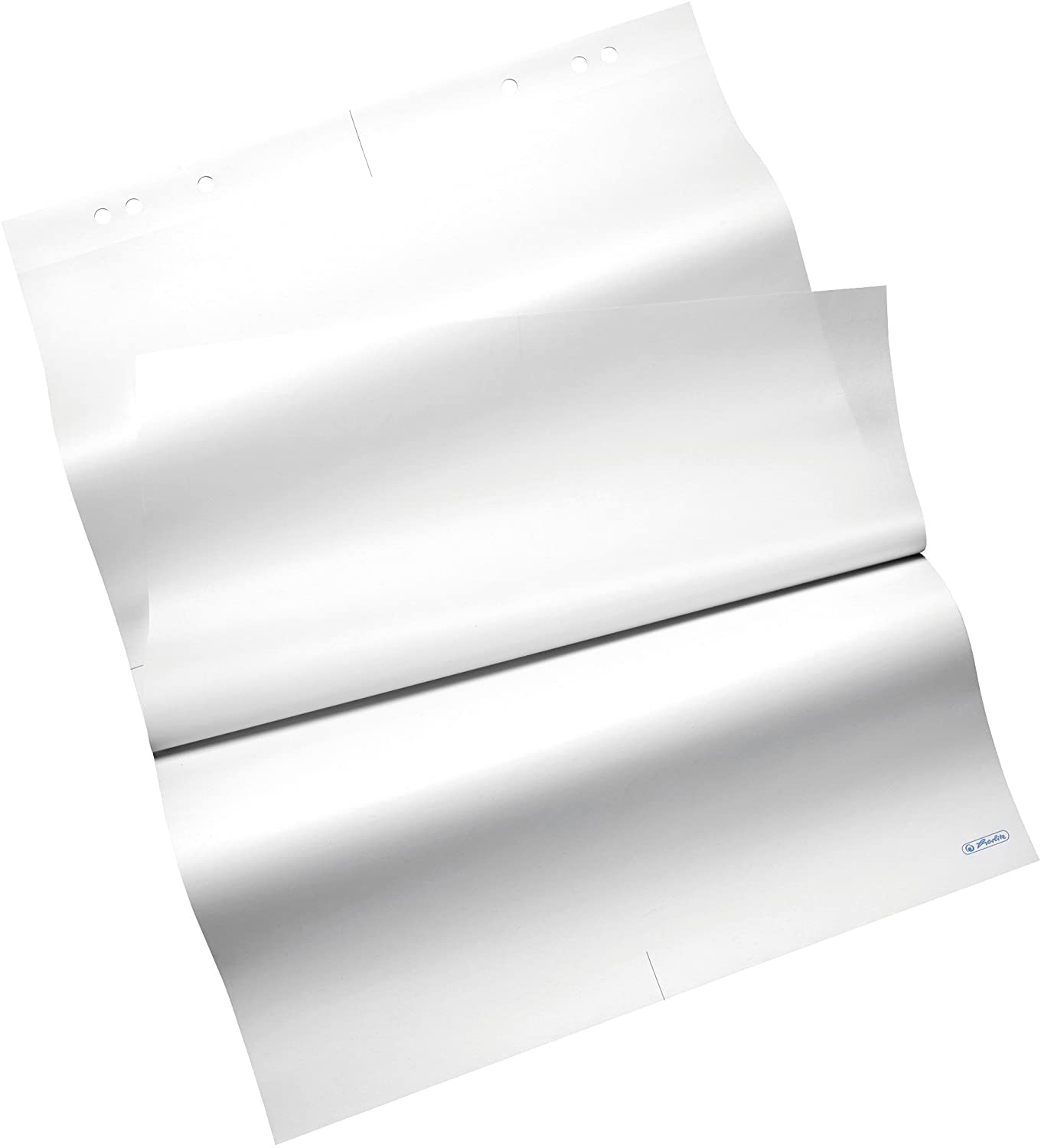 Herlitz 10834133 Flipchartblock 65 x 98 cm, 20 Blatt blanko, 80 g/m?, FSC Mix, 10 St?ck