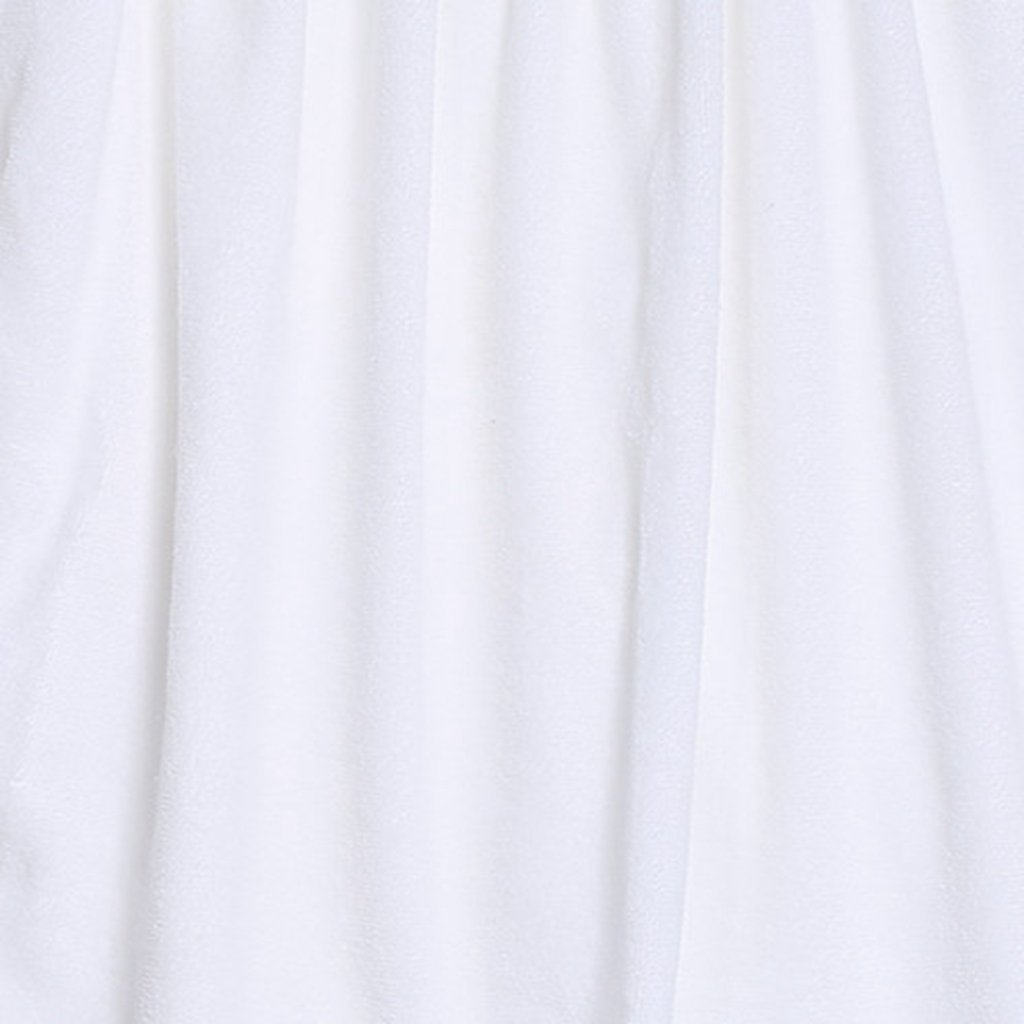 zjchao Sombrero Cabello seco y Toalla de baño, la Falda Pareo Suave con y Toalla de Pelo Abrigo de algodón orgánico 150 * 90cm (Blanco)