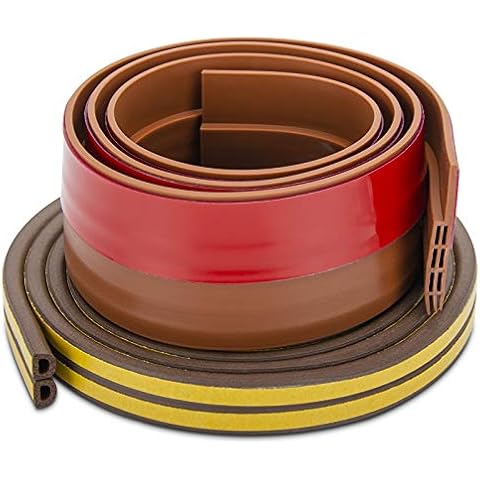 Insulation Weatherproof Doors and Windows Soundproofing Seal Strip with Collision Avoidance Rubber Self-Adhesive Weatherstrip Cover