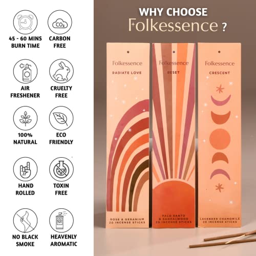 Folkulture FESOIIS-AFS-120 Incense Sticks - Set Of 6-120 Sticks thumb #3