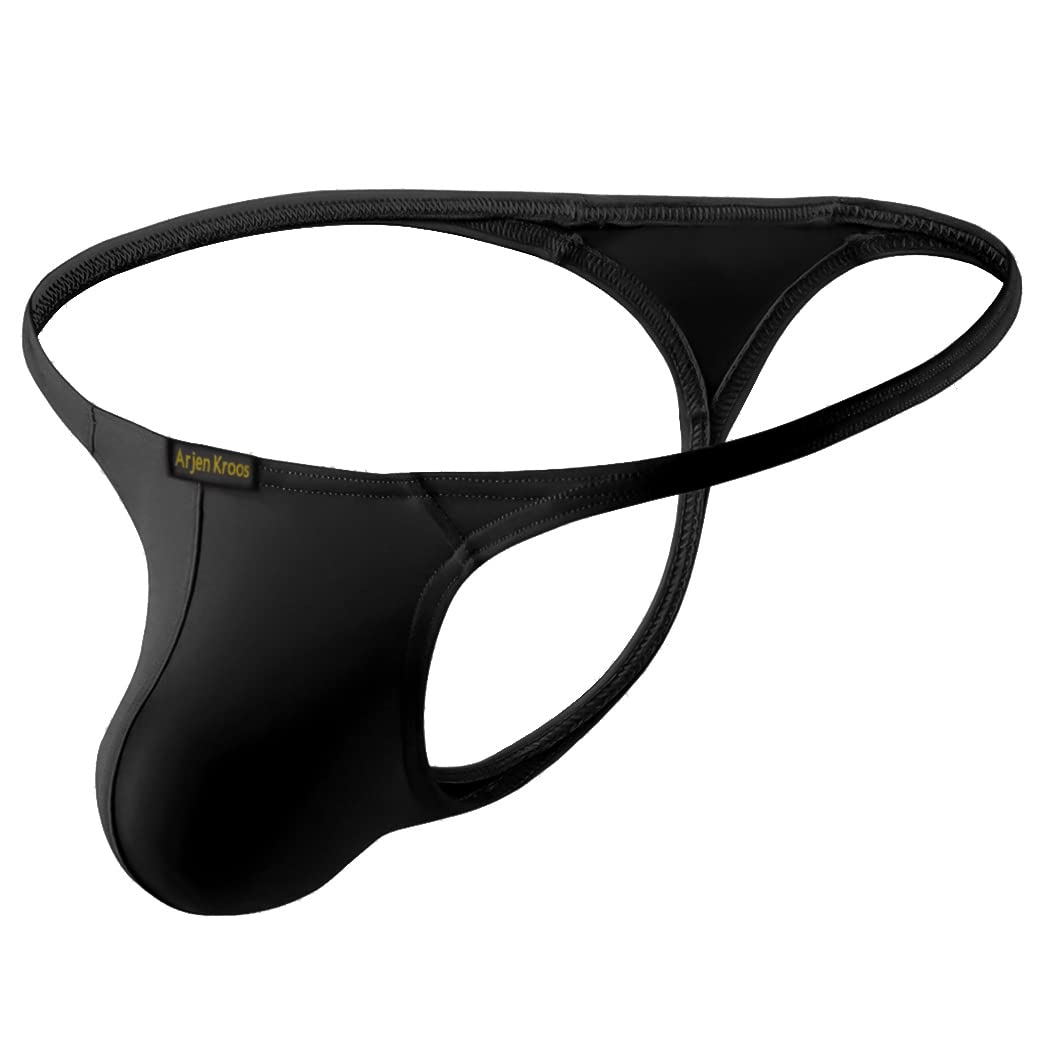 Arjen KroosMens Sexy Thong Underwear Bulge Pouch Low Rise G-String