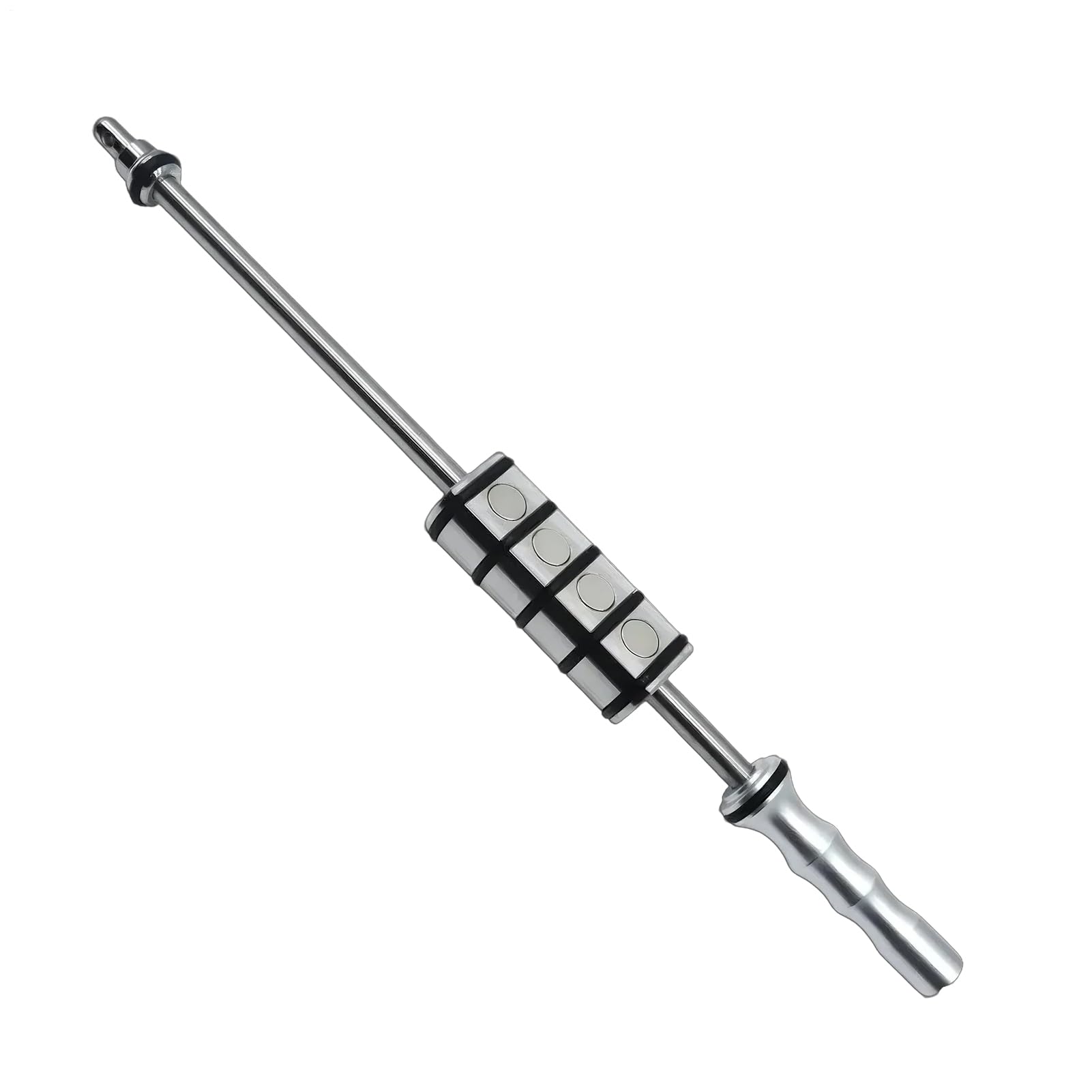 Strumento di Riparazione Dentale automobilistica – Scorrevole in | acciaio , sollevatore magnetico | DentFixer resistente per porte auto, pannelli carrozzeria ed elettrodomestici, kit