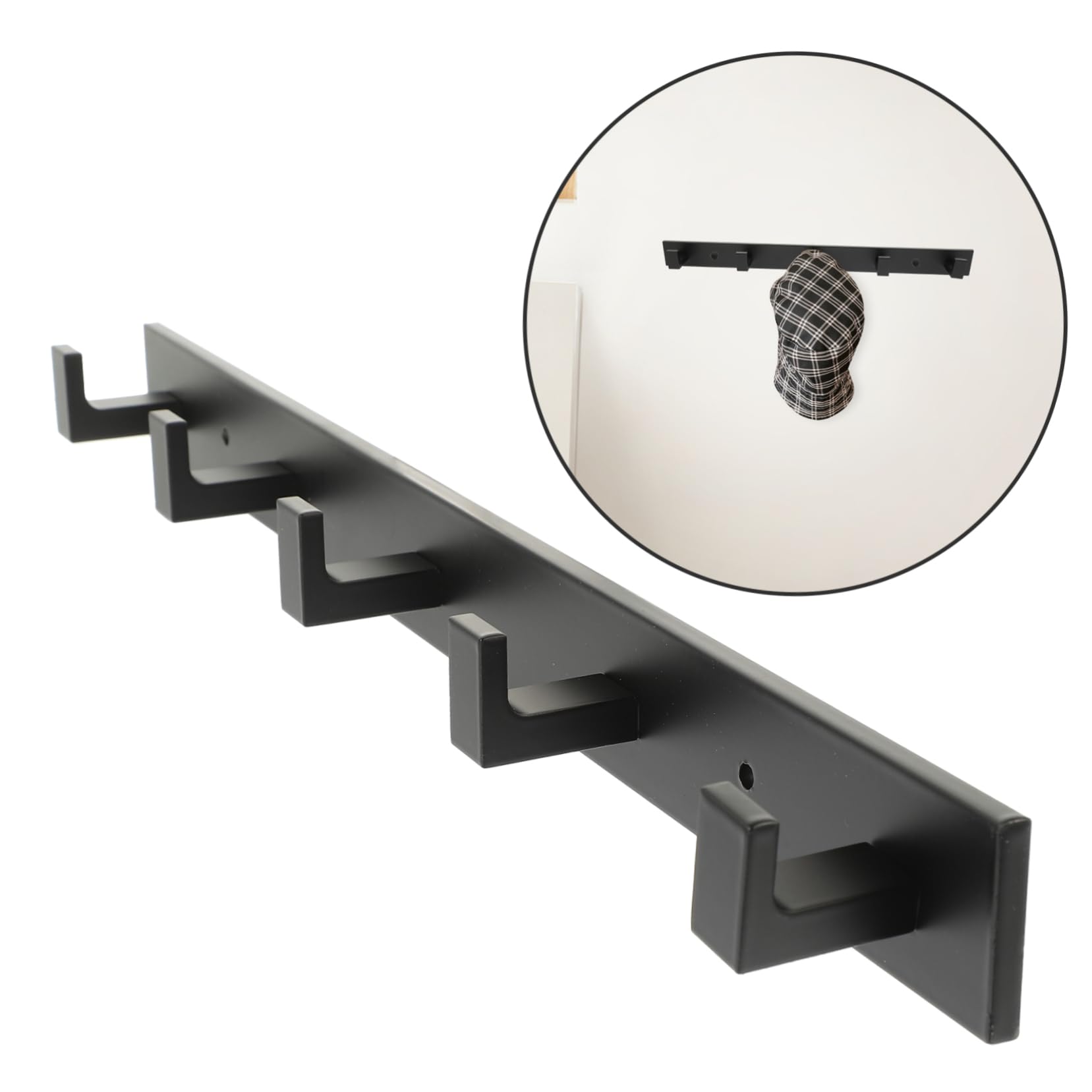 Selbstklebende Wandhaken Für Tür Und Bad Klebehaken Zum Aufhängen Von Handtüchern Und Kleidung Aus Aluminium Für Ordnung Und Platzsparen