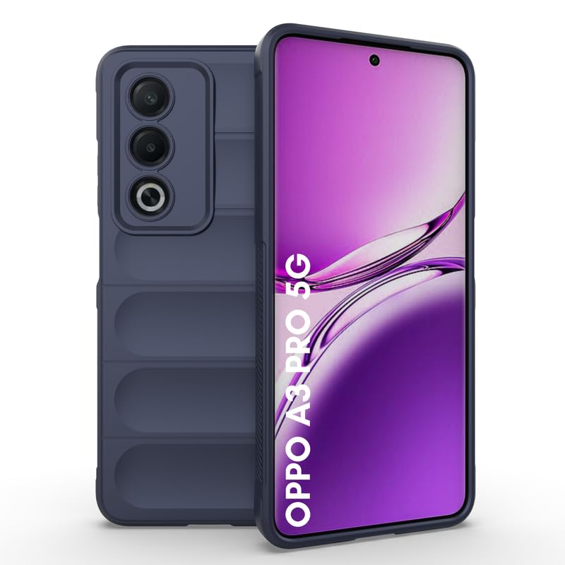 Prime Retail Liquid Silicon Back Cover Case for Oppo A3 Pro 5G, Shockproof Military Grade Protection, Micro-Fibre Inner Side Built-in Anti-Slip Grip Oppo A3 Pro 5G Back Cover [TPU|Blue] (B0DD7VTMFW) Amazon Price History, Amazon Price Tracker