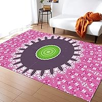 Amazon｜ラグ ラグマット モロッカン風 おしゃれ 1.5*2m 洗える