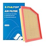PHILTOP Engine Air Filter CA11877 Jeep Cherokee 2014 2015 2016 2017 2018, Flexible Panel
