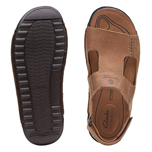 Image of Clarks mens 26165191 Black Sandal
