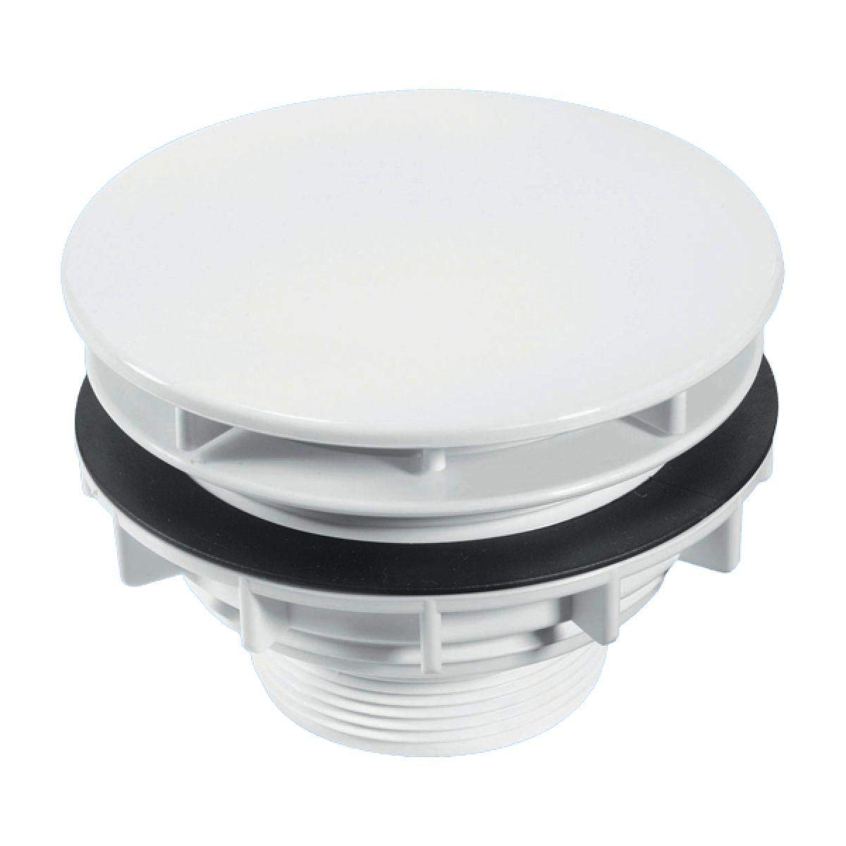 McAlpine 1" Plain White Flange High Flow Shower Waste SWHF5-WH