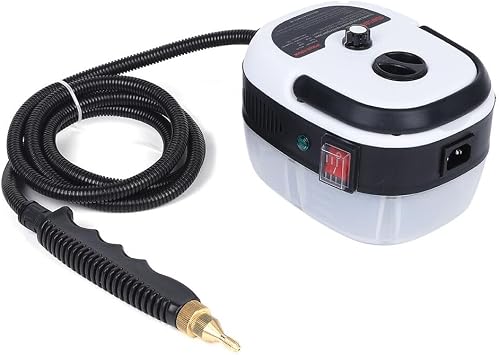 High Pressure Steam Cleaner, 2500W White Handheld High-Pressure High-Temperature Steam Cleaner, 212-266F Steam Temperature, 6 Gear Adjustment, Portable Steamer Cleaning Machine For Home Use