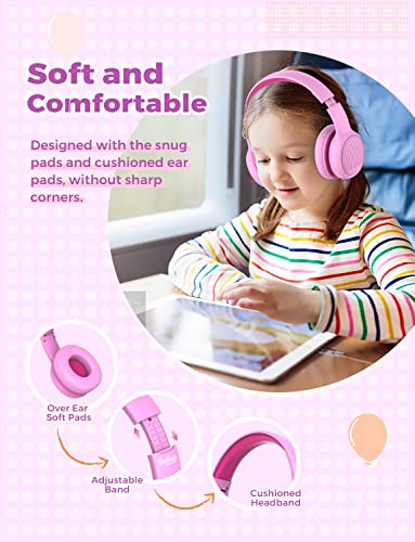 Gorsun Bluetooth Casque Audio Enfant, Casque Enfant Pliable sur l’oreille Volume limité Safe 85/94dB avec Micro, Casque… - Les Beatles, Paul McCartney, John Lennon, RIngo Starr, George Harrison Gorsun Bluetooth Casque Audio Enfant, Casque Enfant Pliable sur l'oreille Volume limité Safe 85/94dB avec Micro, Casque… – Image 4