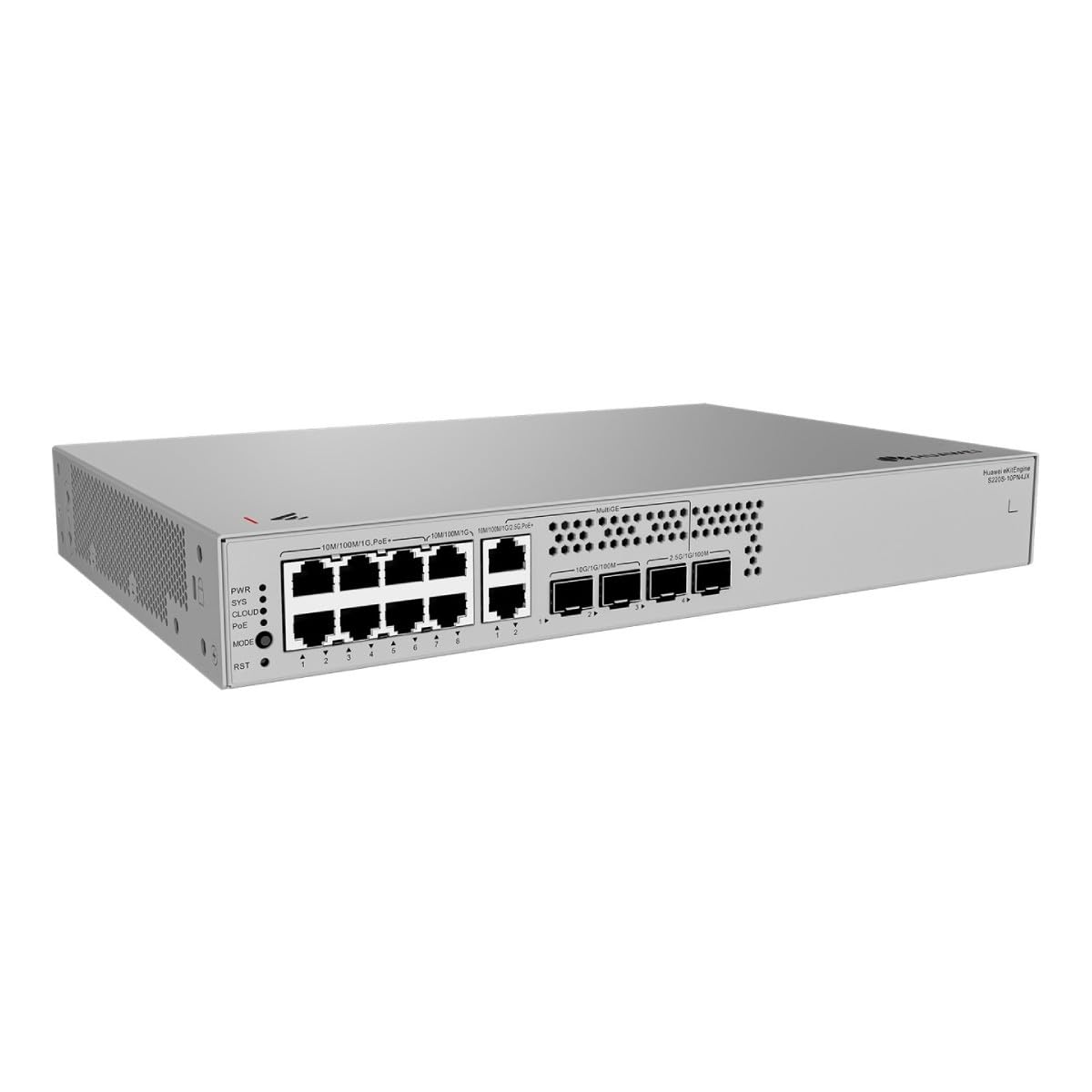 Switch Huawei eKit S220S-10PN4JX 10 Puertos RJ45 PoE+ 4 Puertos SFP+