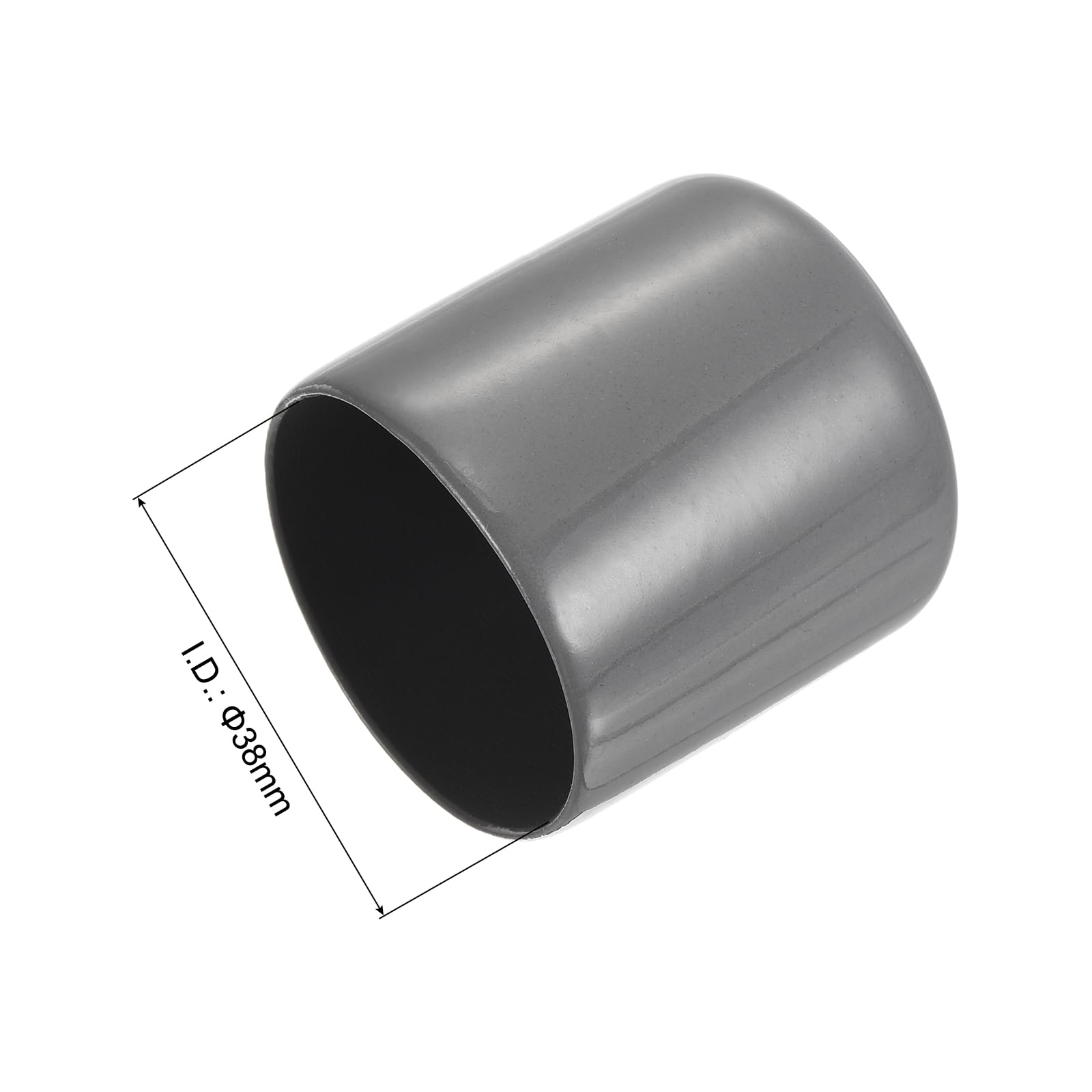 AutoScheich® 5/8 inch 16 mm kap rubberen kap beschermkap blindstop eindstuk stoppen schroefdraad slang
