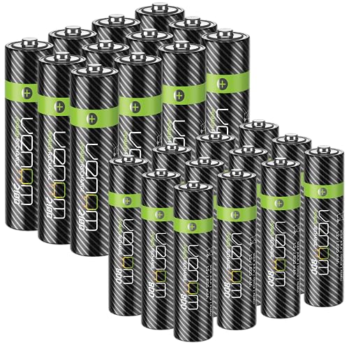 Venom Power Recharge - Premium Rechargeable AA/AAA Batteries (includes 12 x AA Plus 12 x AAA)