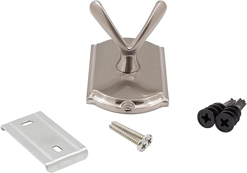 Miniatura 3 de Gancho para bata Cambridge, níquel satinado por Stone Harbor Hardware