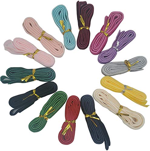 Image of 14 Yards Velvet Ribbon Spool for Headband DIY Craft (Multi-Color, 3 /8 inch)
