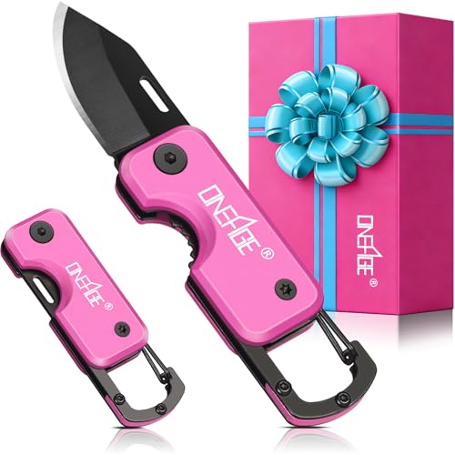 Pink Keychain Pocket Knife