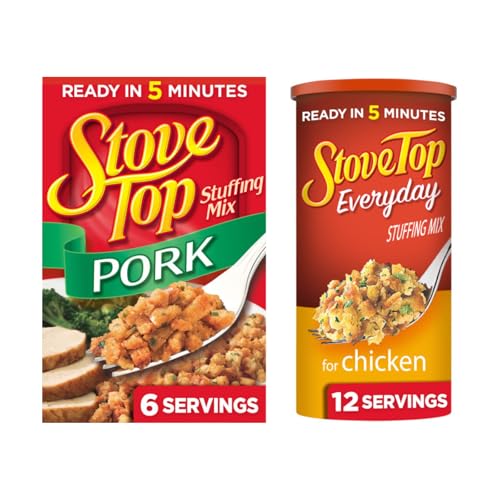 Stove Top Chicken Everyday Stuffing Mix & Pork Stuffing Mix Variety Pack