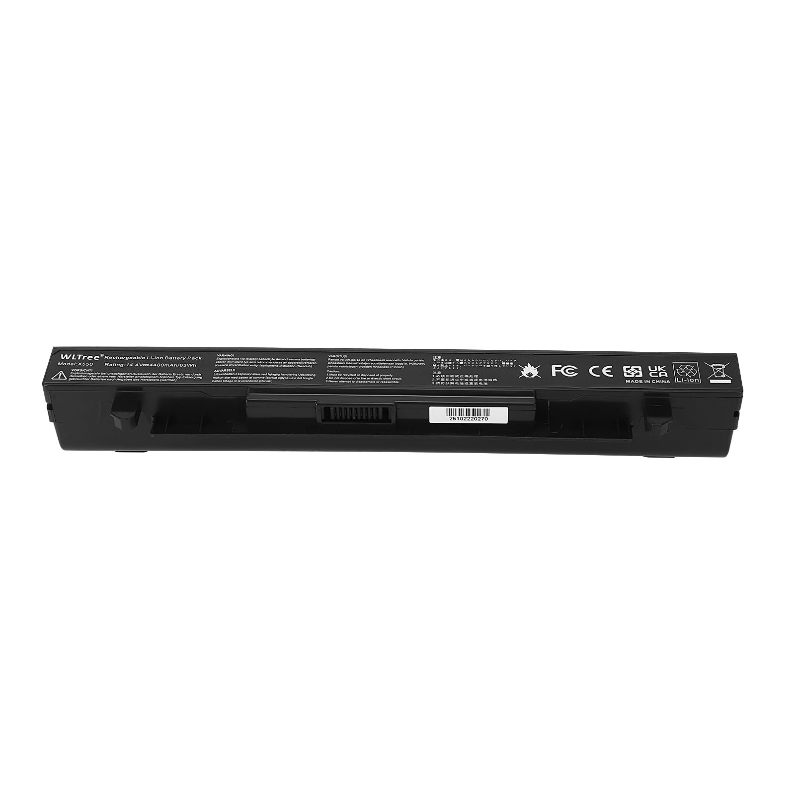 4400mAh A41-X550A Batería para ASUS A41-X550 X550 X550C X550CA X550CC X550CL X550E X550L X552C R510 R510C R510CA R510J R409 A550C A550 F550 F552 K450 K550 P450 P550 Y481C Y581C Battery