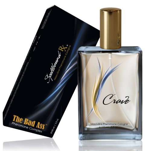 "BAD ASS" Masculine Pheromone Cologne with the"CRAVE" Fragrance From SpellboundRX - The Intelligent Pheromone Choice