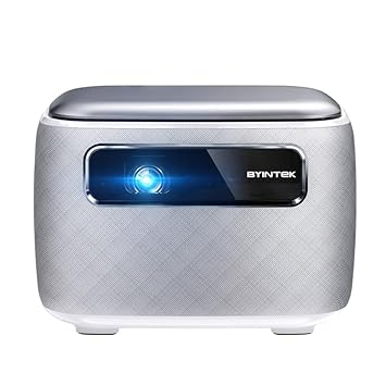 BYINTEK R20 Pro 4K DLP Projector Smart Android WiFi Outdoor Portable LED Auto Focus Mini 3D 1080P Projector with Battery