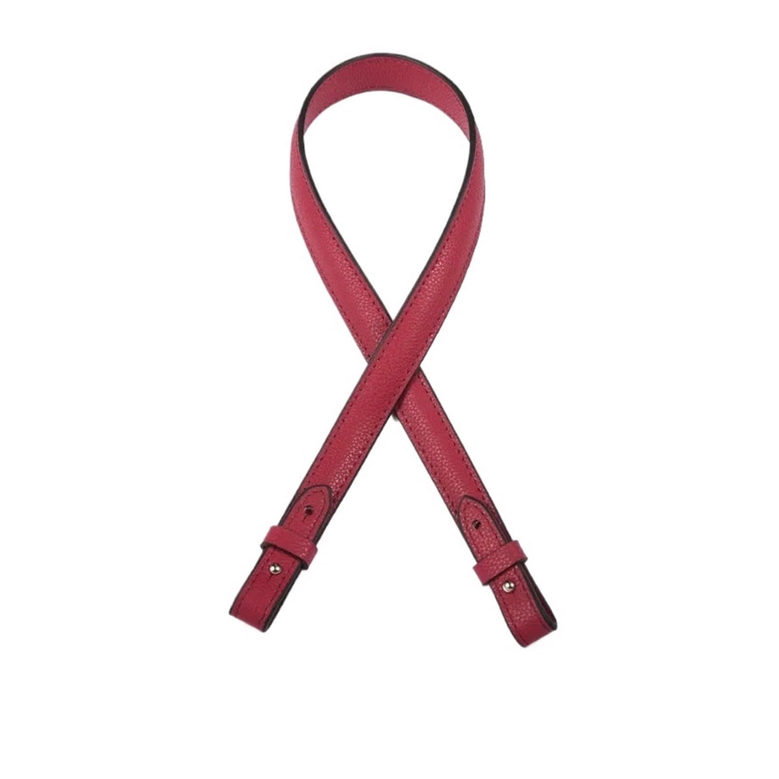Correa de cuero para bolso arreglar tiras rotas con asa roja