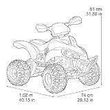 Elektro-Quad Motion Feber 12V Rot (74 x 81 x 102 cm)